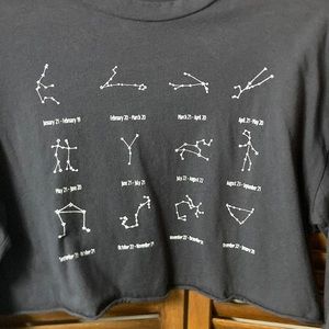 Astrology Crop Top